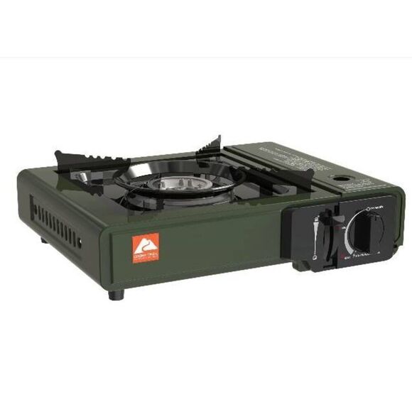 Damaged tabletop 1 burner butane camping stove - Picture 1 of 3